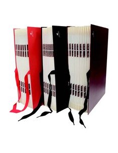 CARPETA Fº FUELLE CARTON NEGRO FORRADO GELTEX A Z 1 31